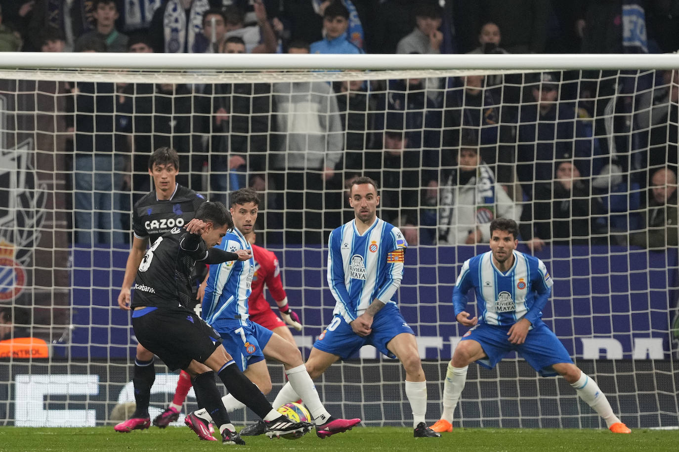 Fotos: Las mejores imágenes del Espanyol - Real Sociedad
