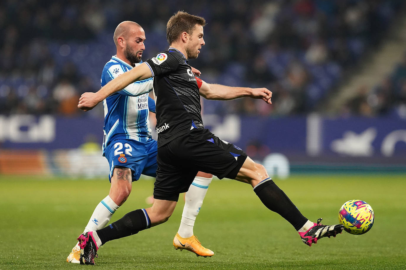 Fotos: Las mejores imágenes del Espanyol - Real Sociedad