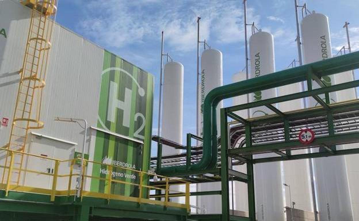 Planta de hidrógeno de Iberdrola en Puertollano