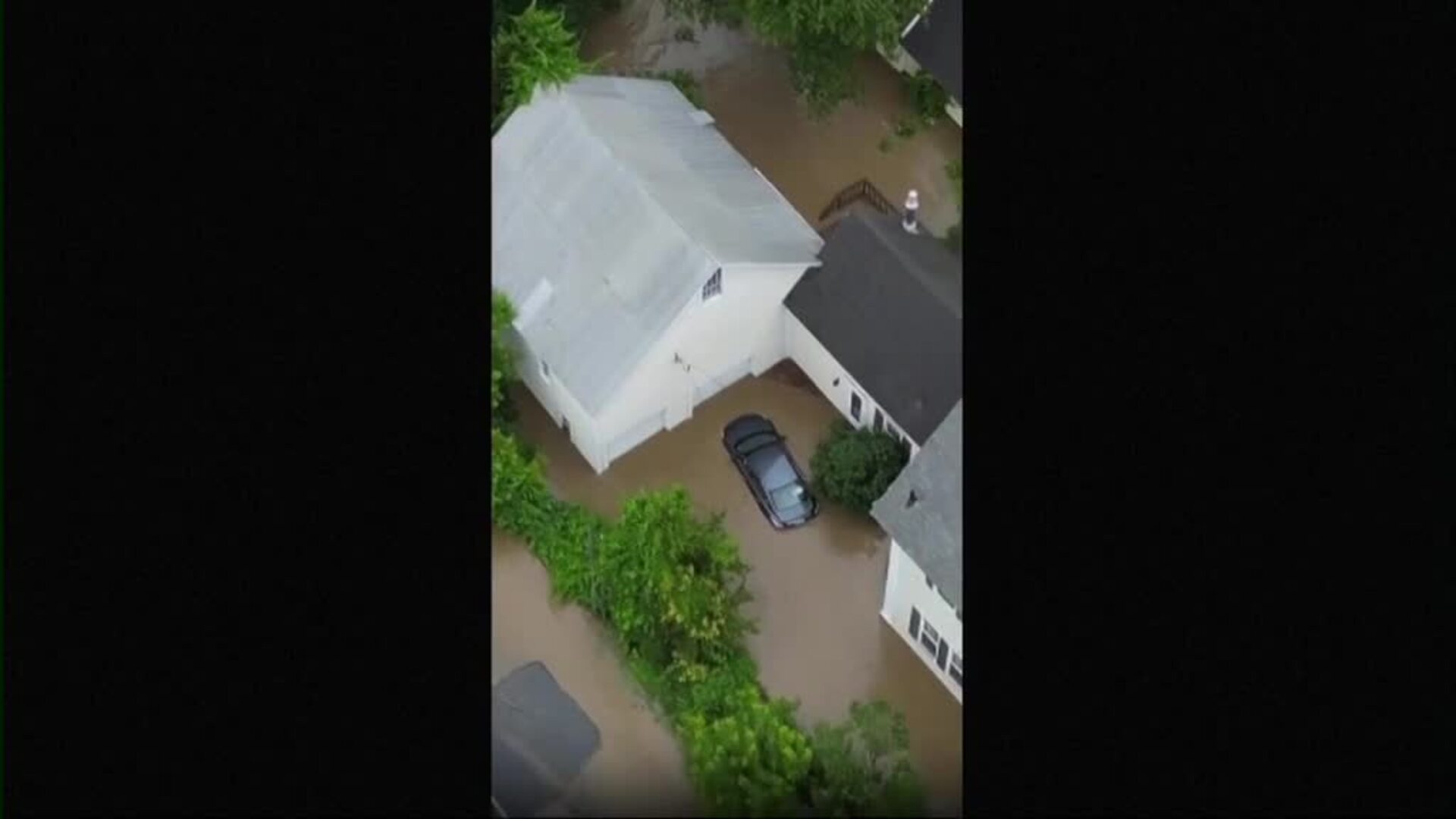 Las lluvias torrenciales anegan la localidad estadounidense de Vermont