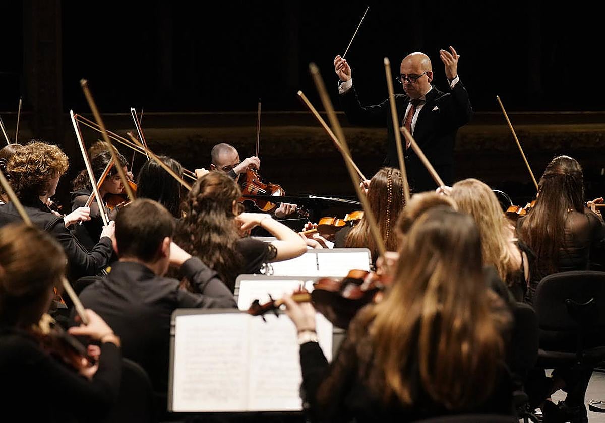 Así se prepara el concierto de Año Nuevo de la EGO