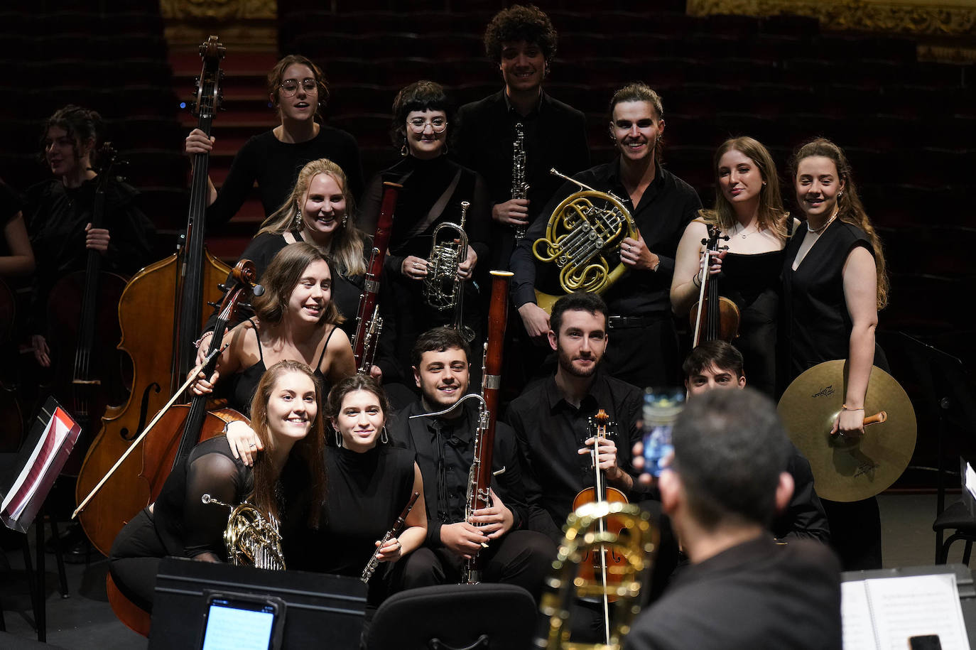 Así se prepara el concierto de Año Nuevo de la EGO