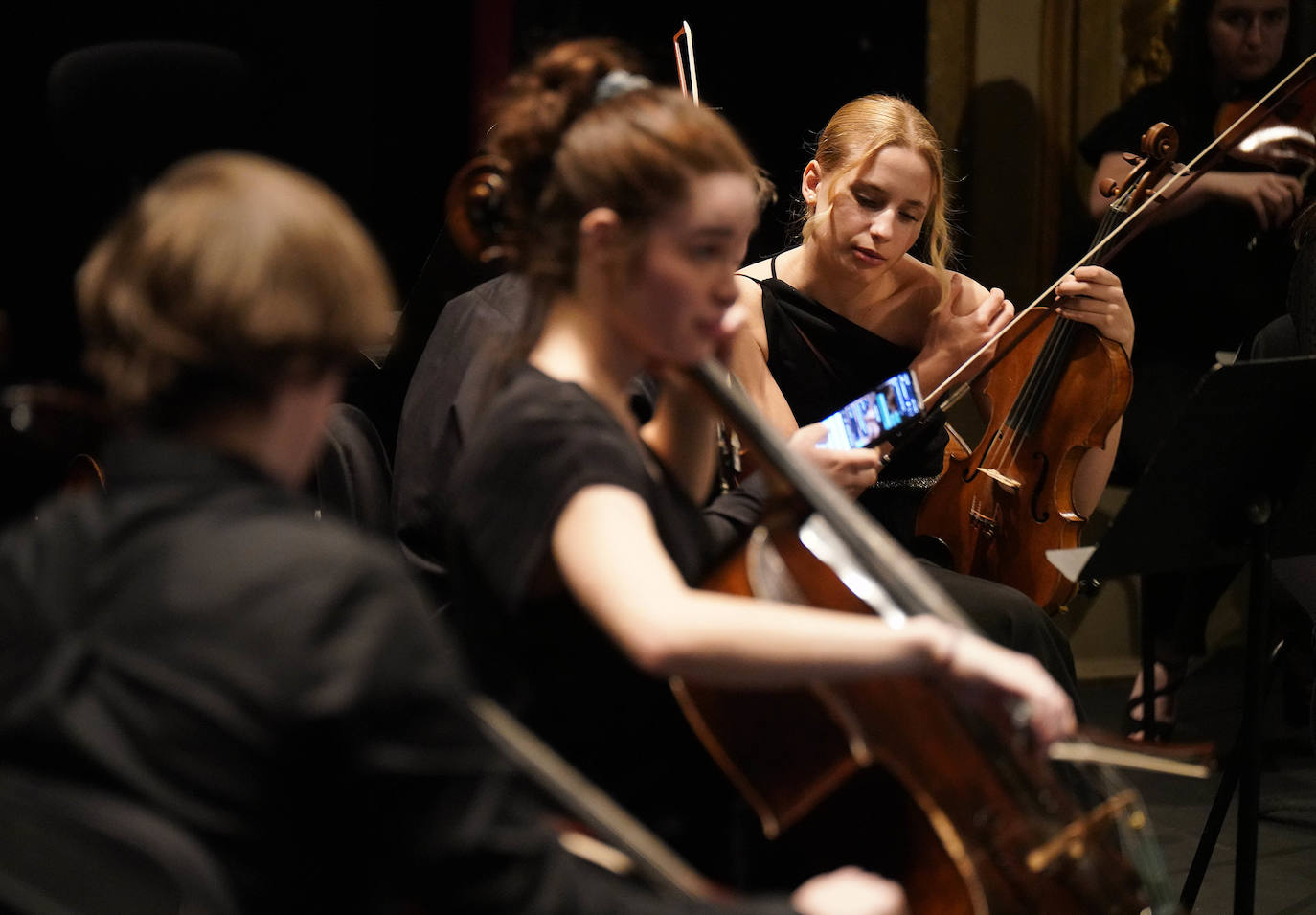 Así se prepara el concierto de Año Nuevo de la EGO