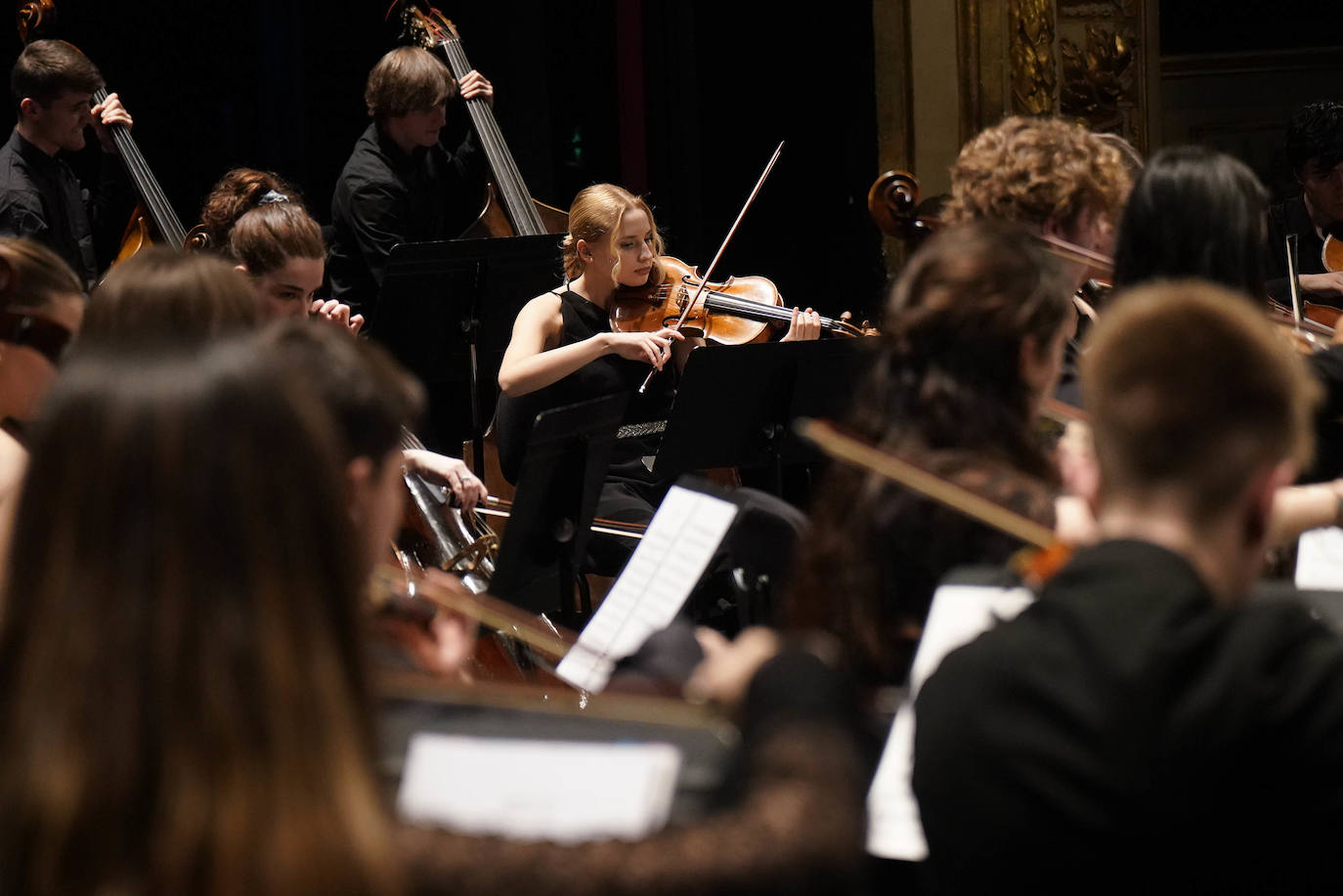Así se prepara el concierto de Año Nuevo de la EGO