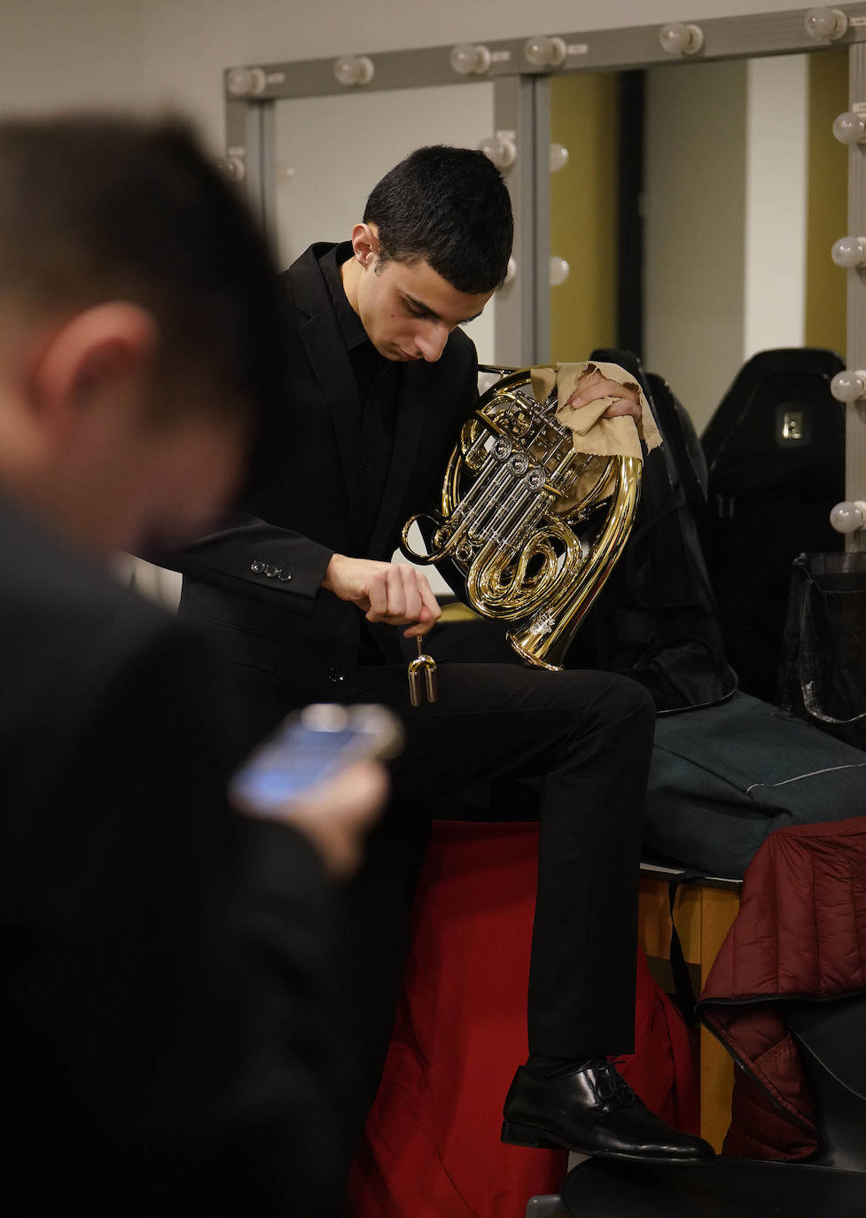 Así se prepara el concierto de Año Nuevo de la EGO