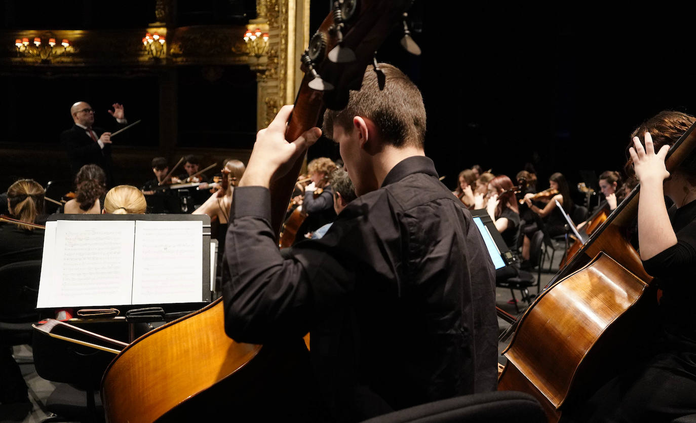 Así se prepara el concierto de Año Nuevo de la EGO
