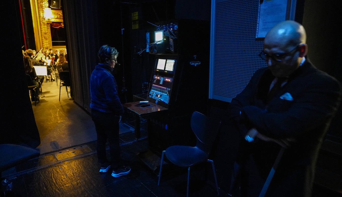 Así se prepara el concierto de Año Nuevo de la EGO