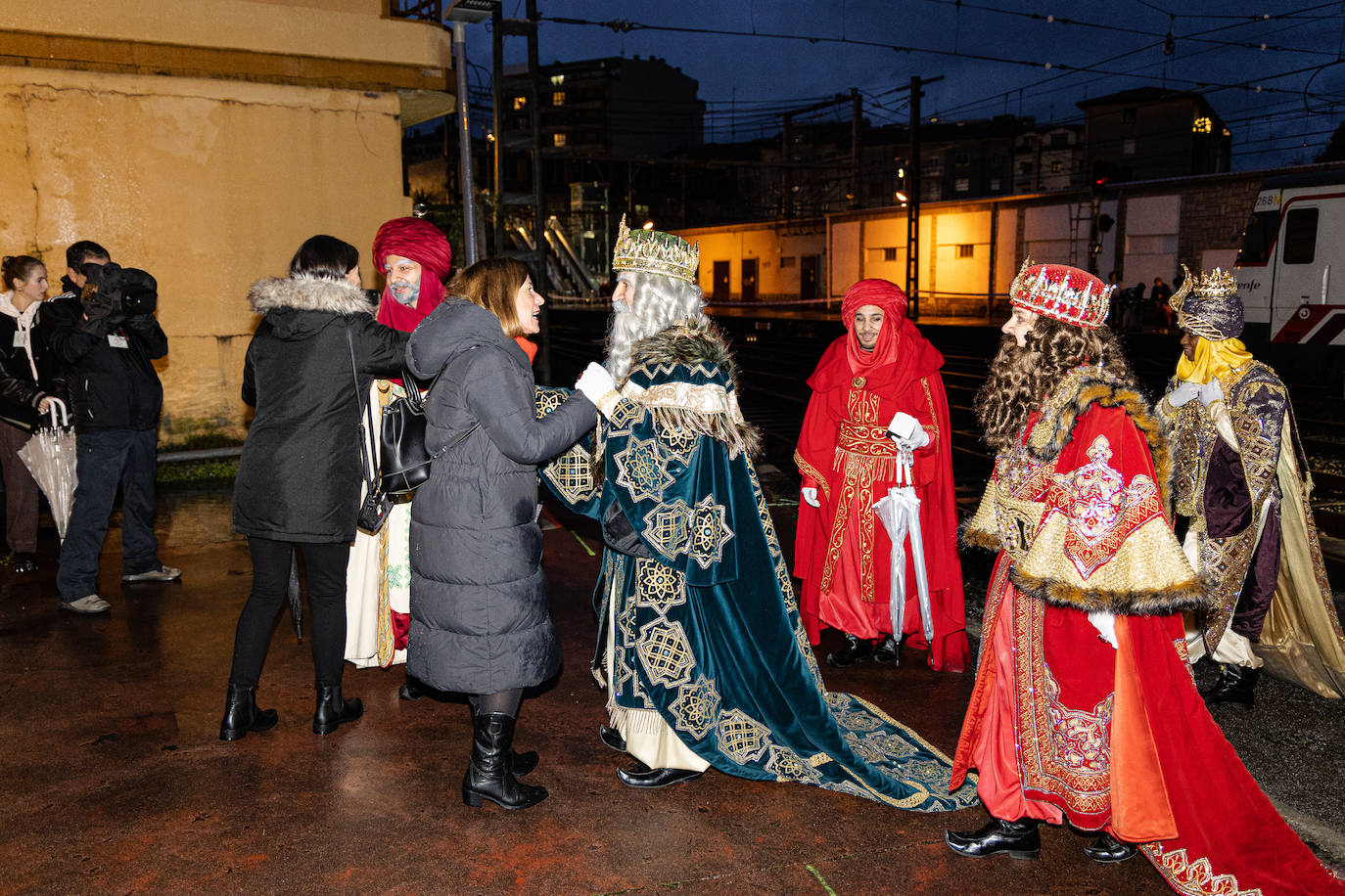 Los Reyes Magos llegan a Irun