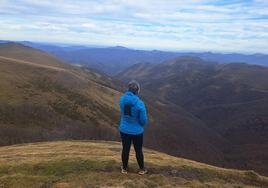 Es habitual encontrarse mendizales en esta preciosa montaña