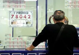 La administración de lotería de la calle Urbieta en Donostia
