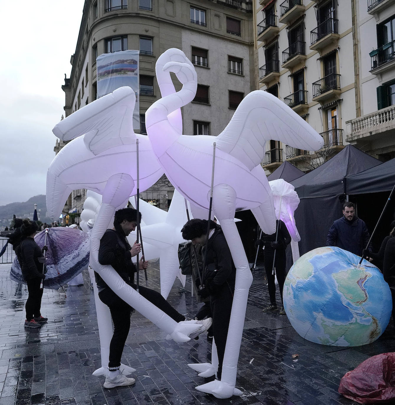 Una cabalgata de magia e ilusión en Donostia