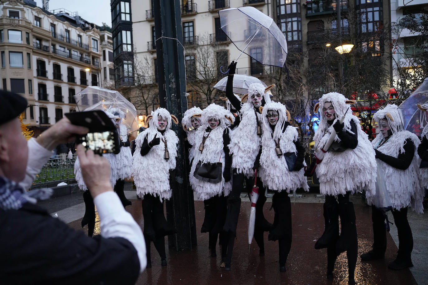 Una cabalgata de magia e ilusión en Donostia