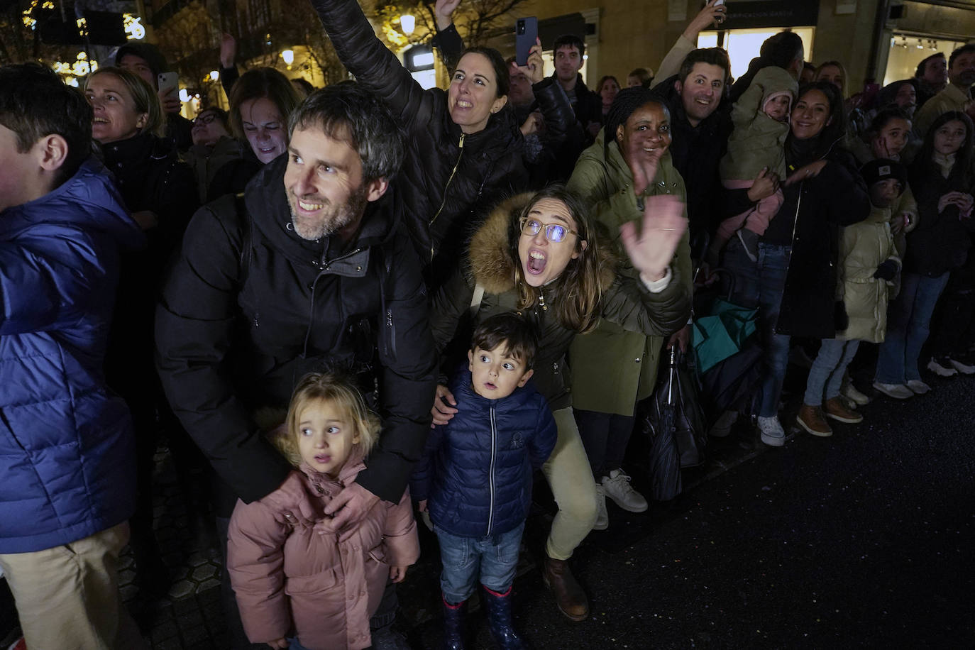 Una cabalgata de magia e ilusión en Donostia
