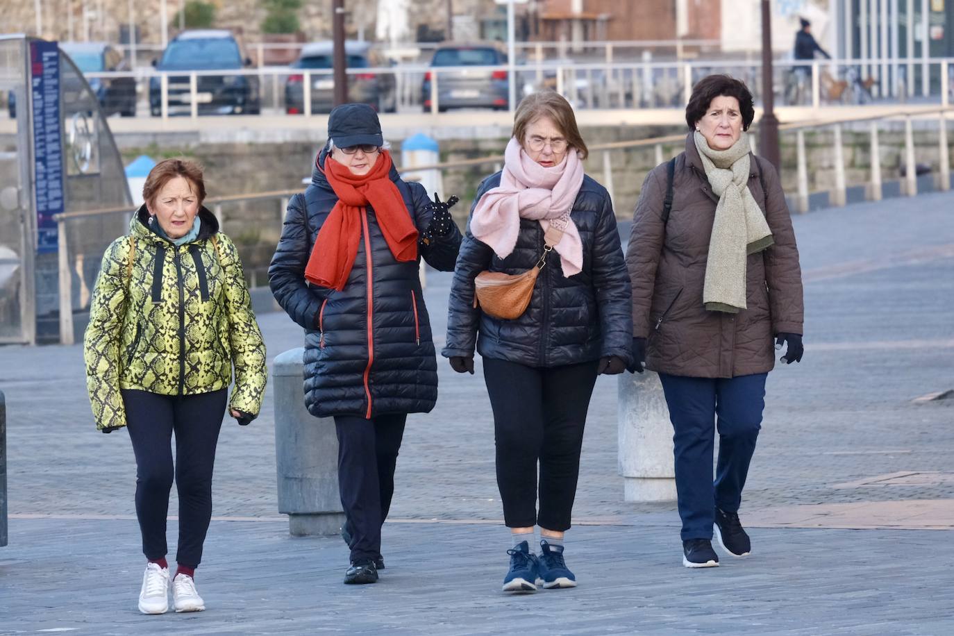 Frío y cielos despejados