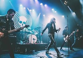 La banda donostiarra de punk en una de sus actuaciones.