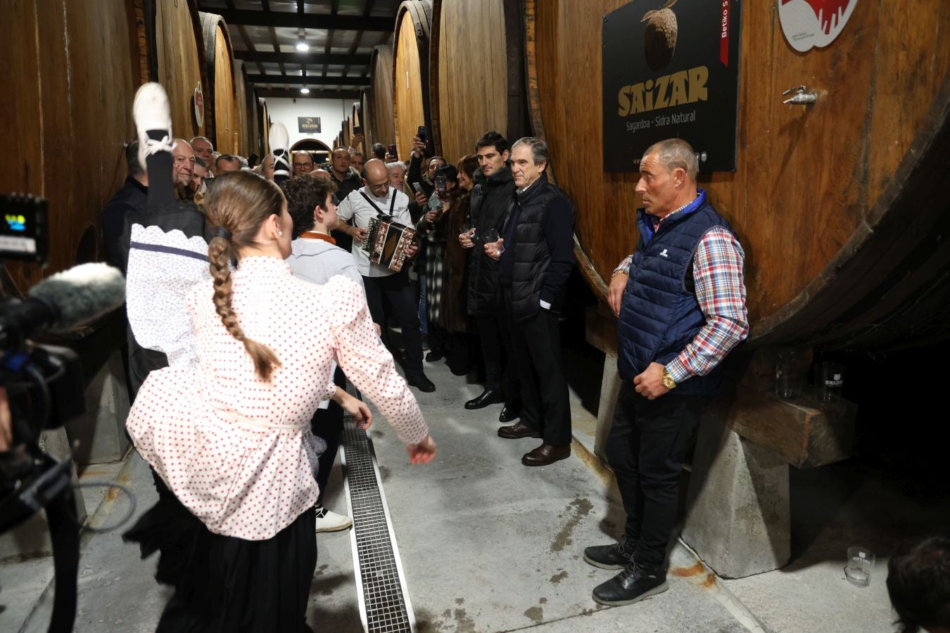 Iker Casillas y Luis Miguel Arconada abren la temporada sidrera