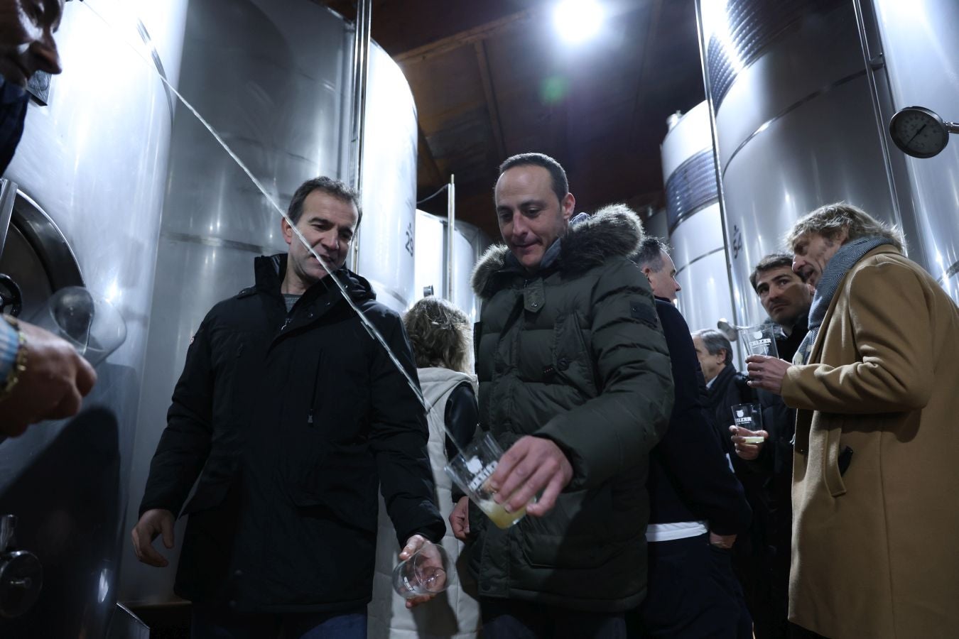 Iker Casillas y Luis Miguel Arconada abren la temporada sidrera