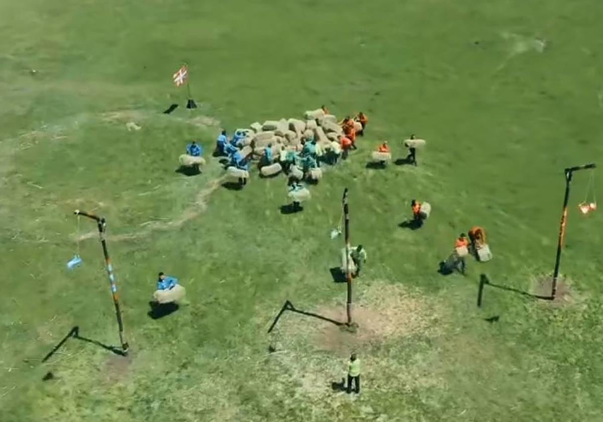 Imagen de una de las pruebas de El Conquistador del fin del mundo 2024.