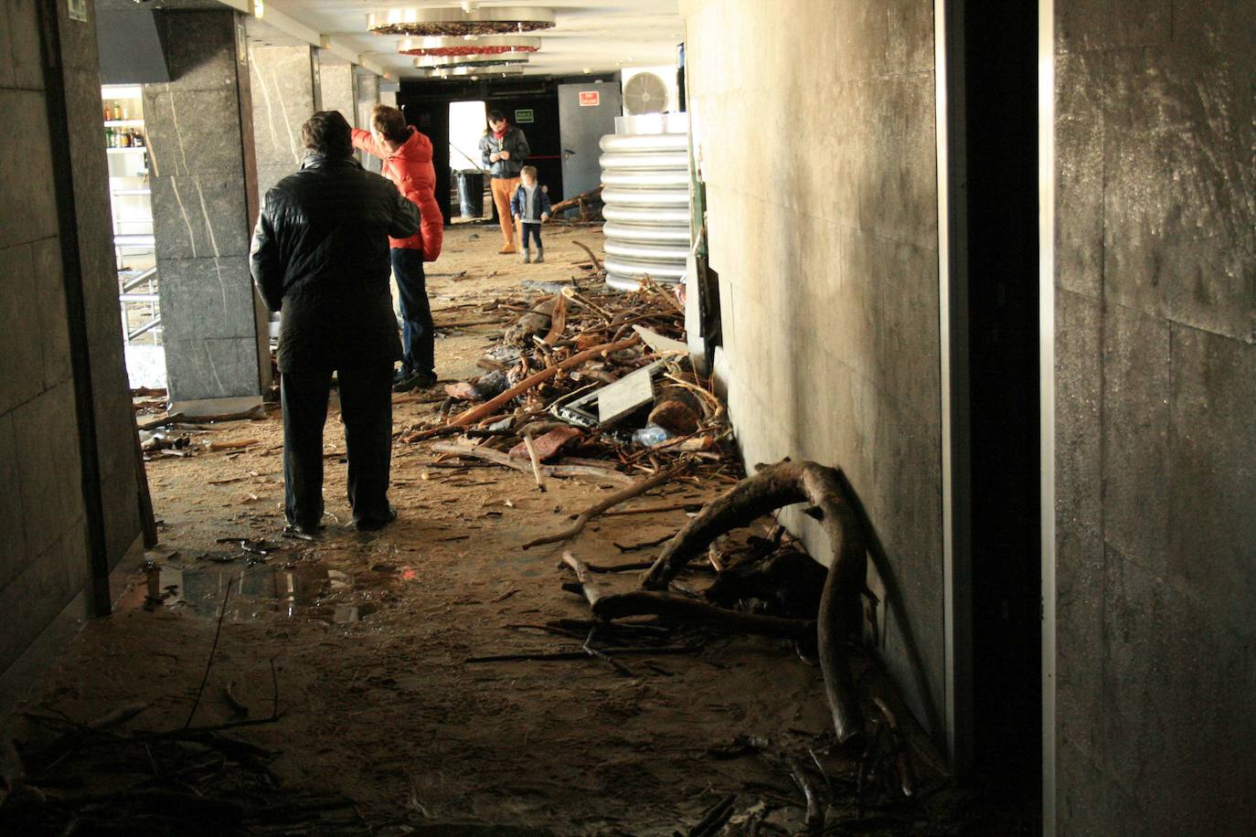 El temporal que devastó la costa guipuzcoana, en imágenes
