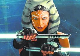 Imagen de 'Ahsoka', amena y espectacular serie de ciencia-ficción.