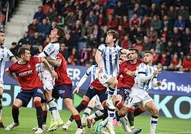Las mejores imágenes del Osasuna-Real Sociedad