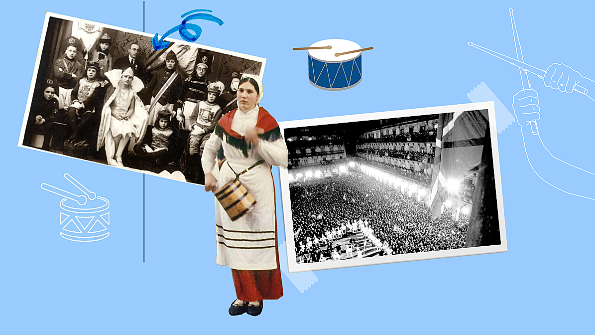 Historia gráfica de la Tamborrada