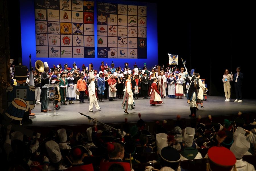 La presentación de la Tamborrada Infantil, en imágenes