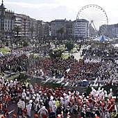 Todas las compañías con los nombres de los participantes