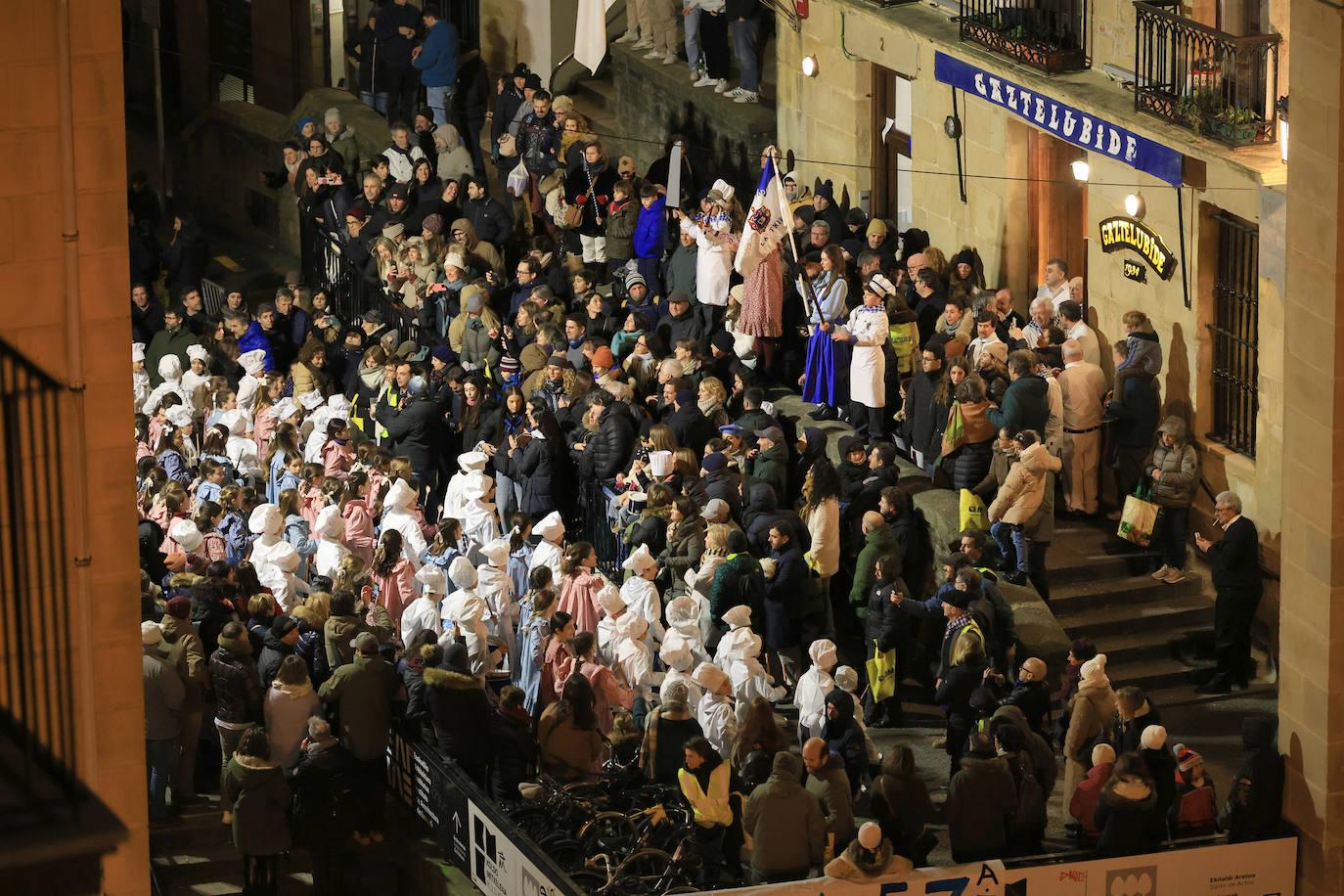 Los peques de Gaztelubide se unen a la fiesta