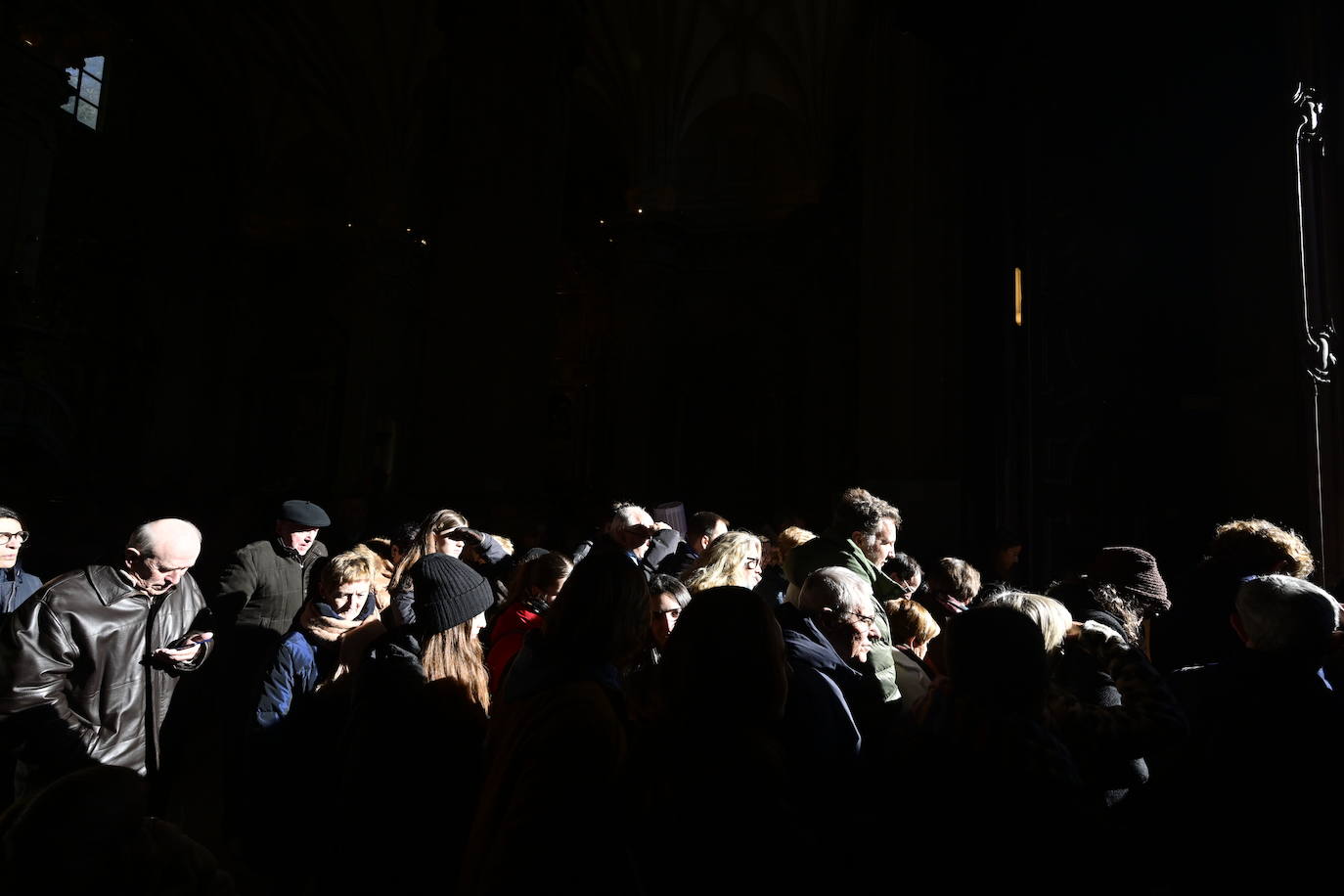 Multitudinaria misa de San Sebastián