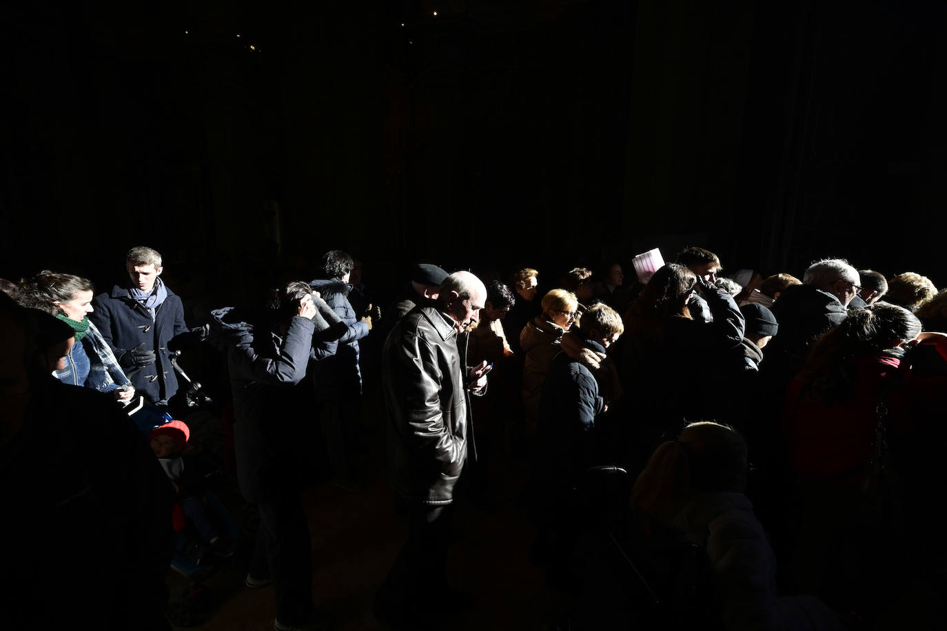 Multitudinaria misa de San Sebastián