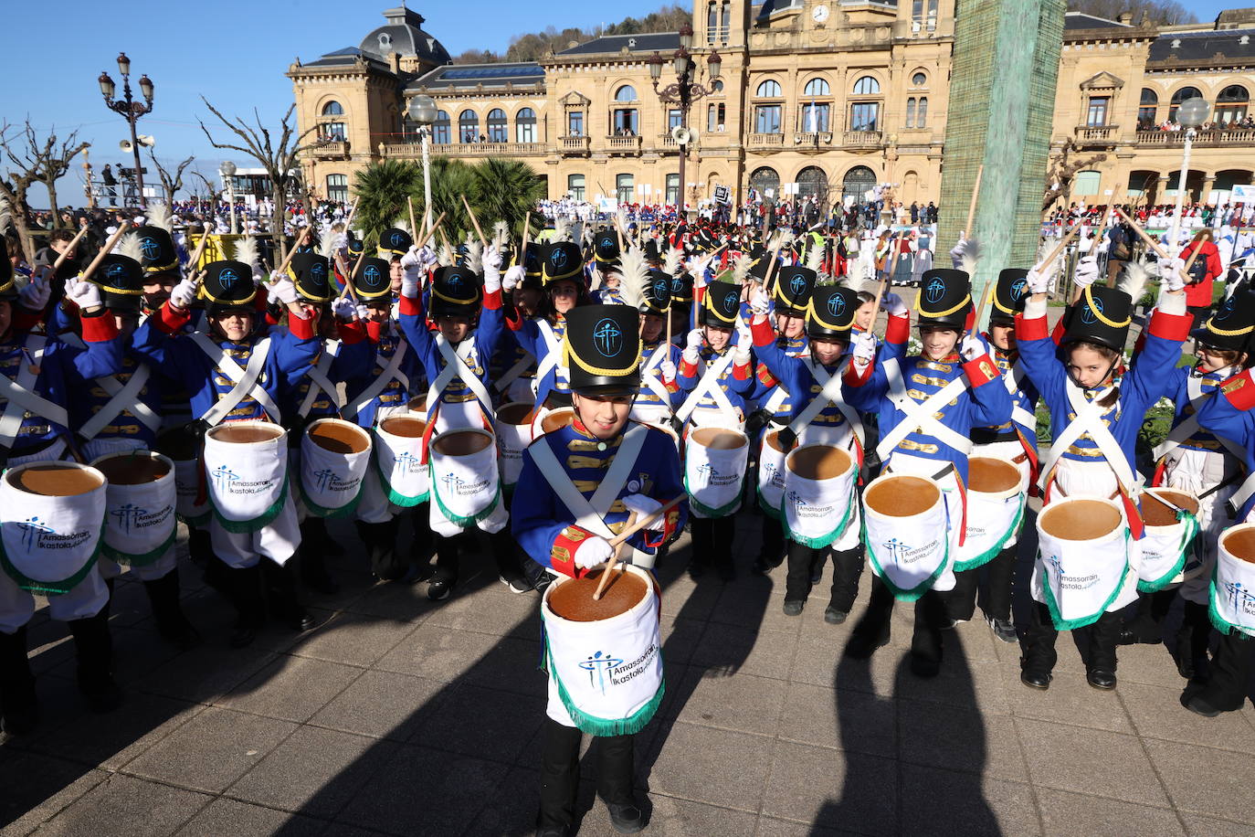 Las mejores imágenes de la Tamborrada infantil