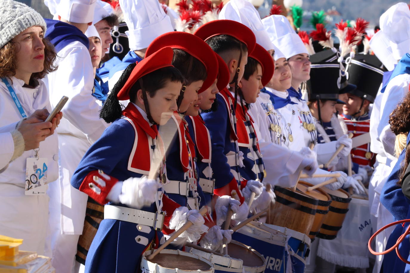 Las mejores imágenes de la Tamborrada infantil