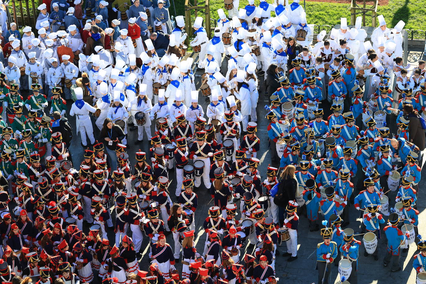 Las mejores imágenes de la Tamborrada infantil