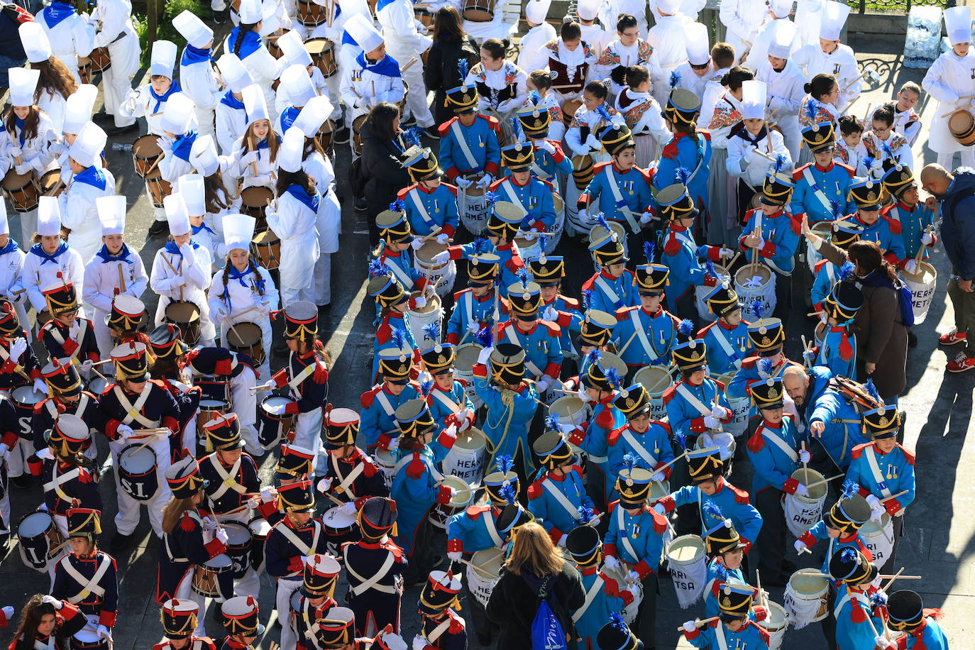 Las mejores imágenes de la Tamborrada infantil