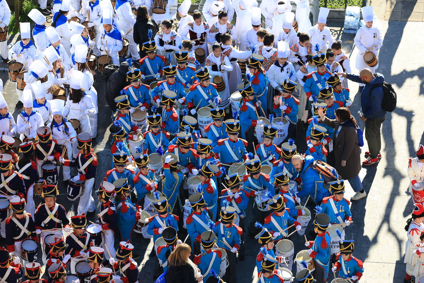Las mejores imágenes de la Tamborrada infantil