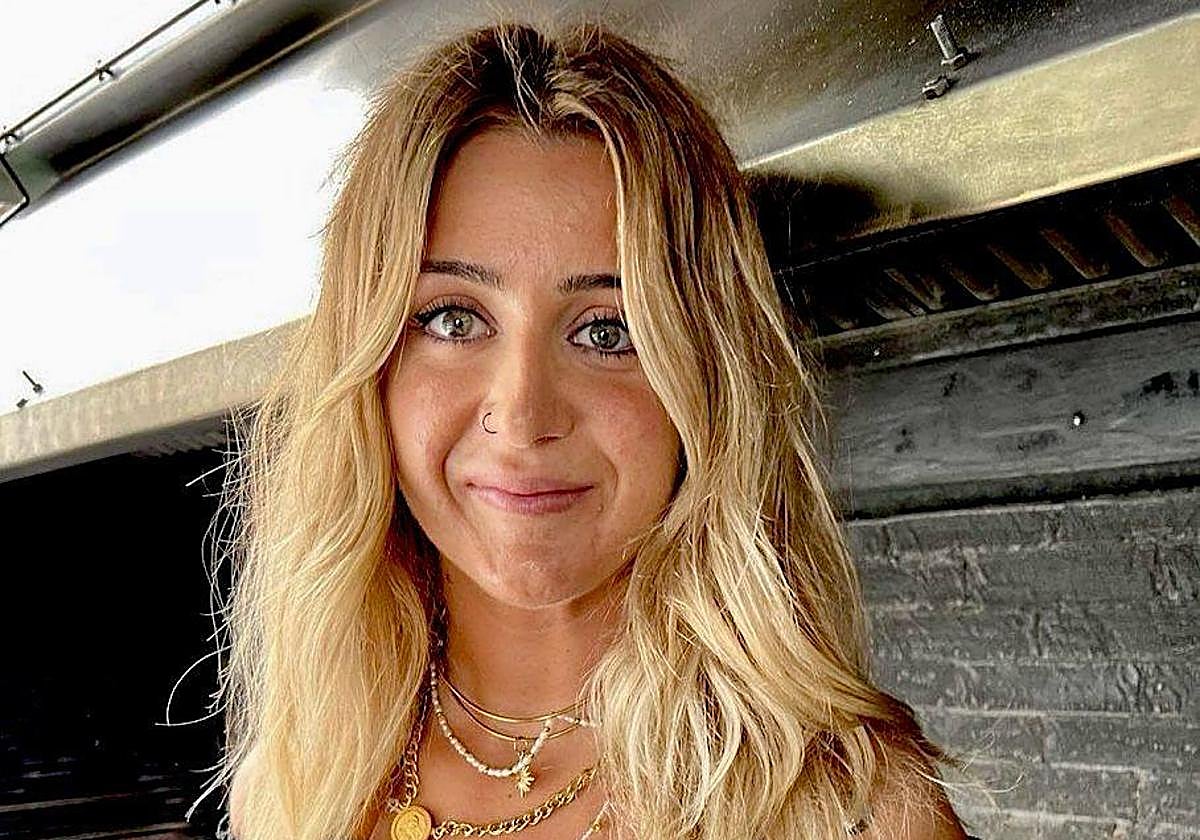 Naroa Pérez, en la parrilla de Xixario.