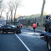 El alcalde de Lezo se pondrá en contacto con la Diputación para investigar los accidentes de tráfico