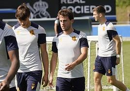 Imagen de archivo de un entrenamiento de la Real.