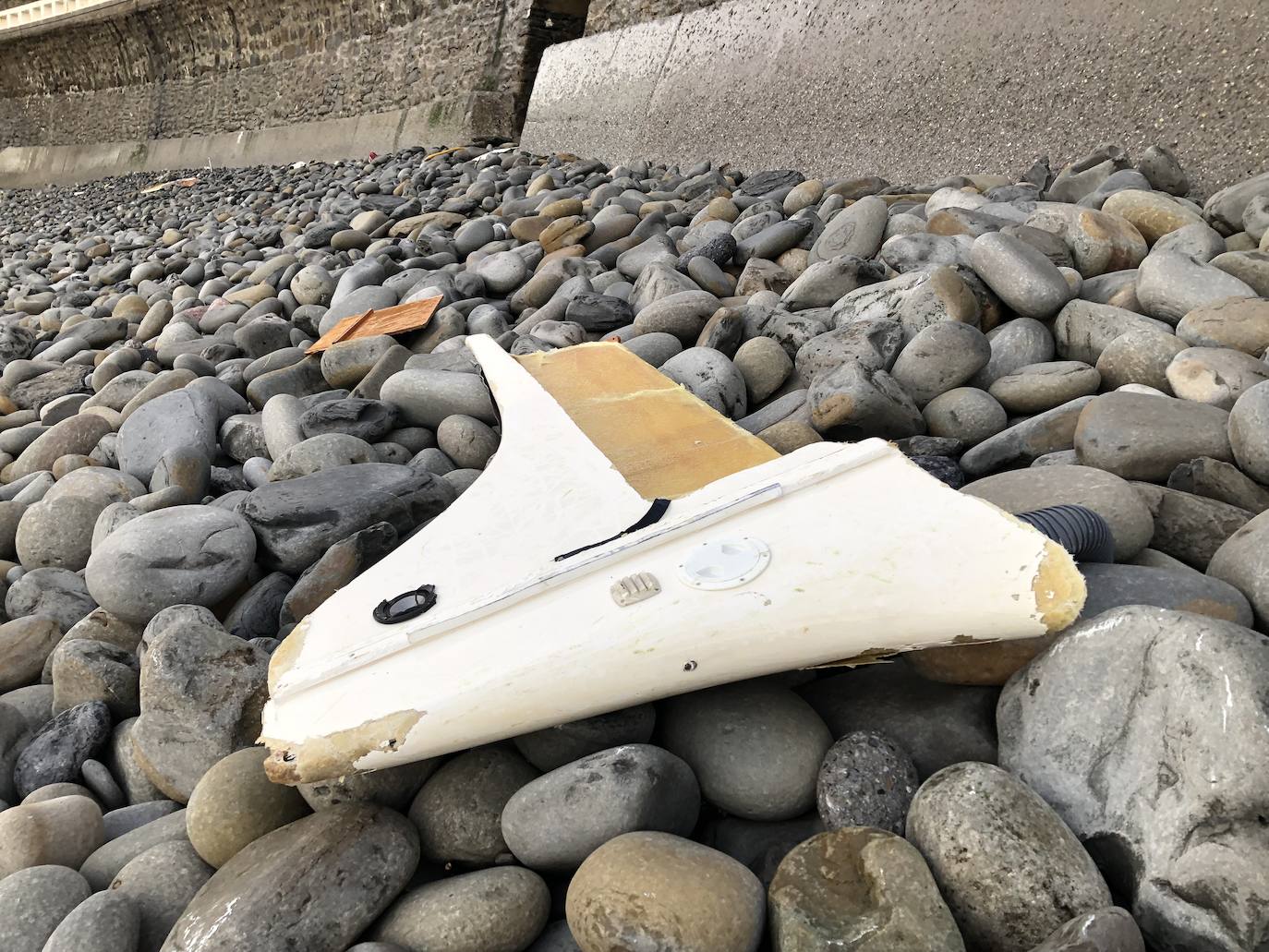 Así fue el rescate del naufragio cerca de Zumaia