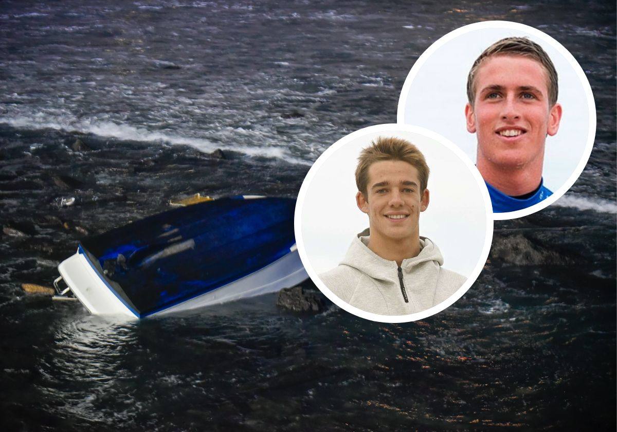 Los surfistas Bitor Garitaonandia e Imanol Yeregi.