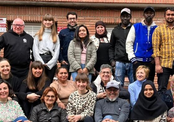 Participantes del último 'Sukaldanitzak', entre ellos, Luis Mari Pérez, a quien este año se hará un pequeño homenaje.