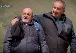 Juanito Oiarzabal y José Luis Korta, capitanes en El Conquis de ETB.