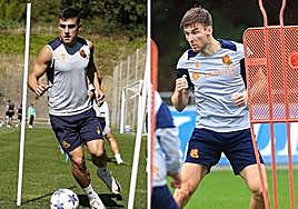 Barrenetxea y Tierney en Zubieta.