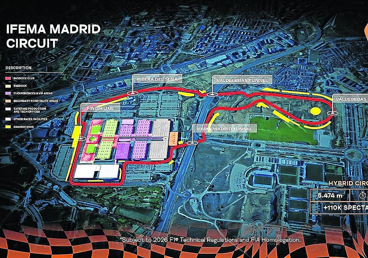 Madrid contará con un Gran Premio de Fórmula 1 desde 2026 hasta 2036