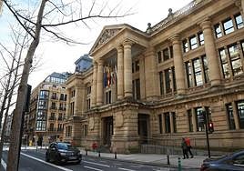 Audiencia provincial de Gipuzkoa.