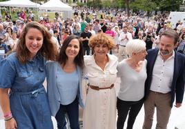 Un acto de Sumar en Euskadi para las elecciones generales.