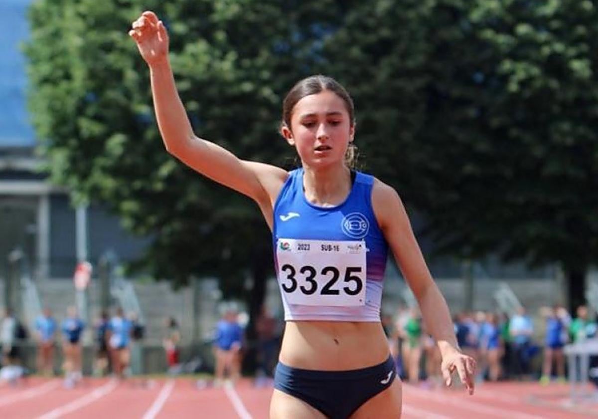 Eibar Elene Arrazola Campeona De Gipuzkoa El Diario Vasco