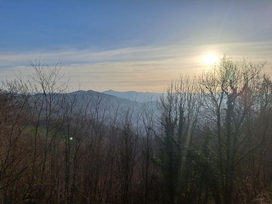 Ezkeltzu, el precioso balcón de Zizurkil