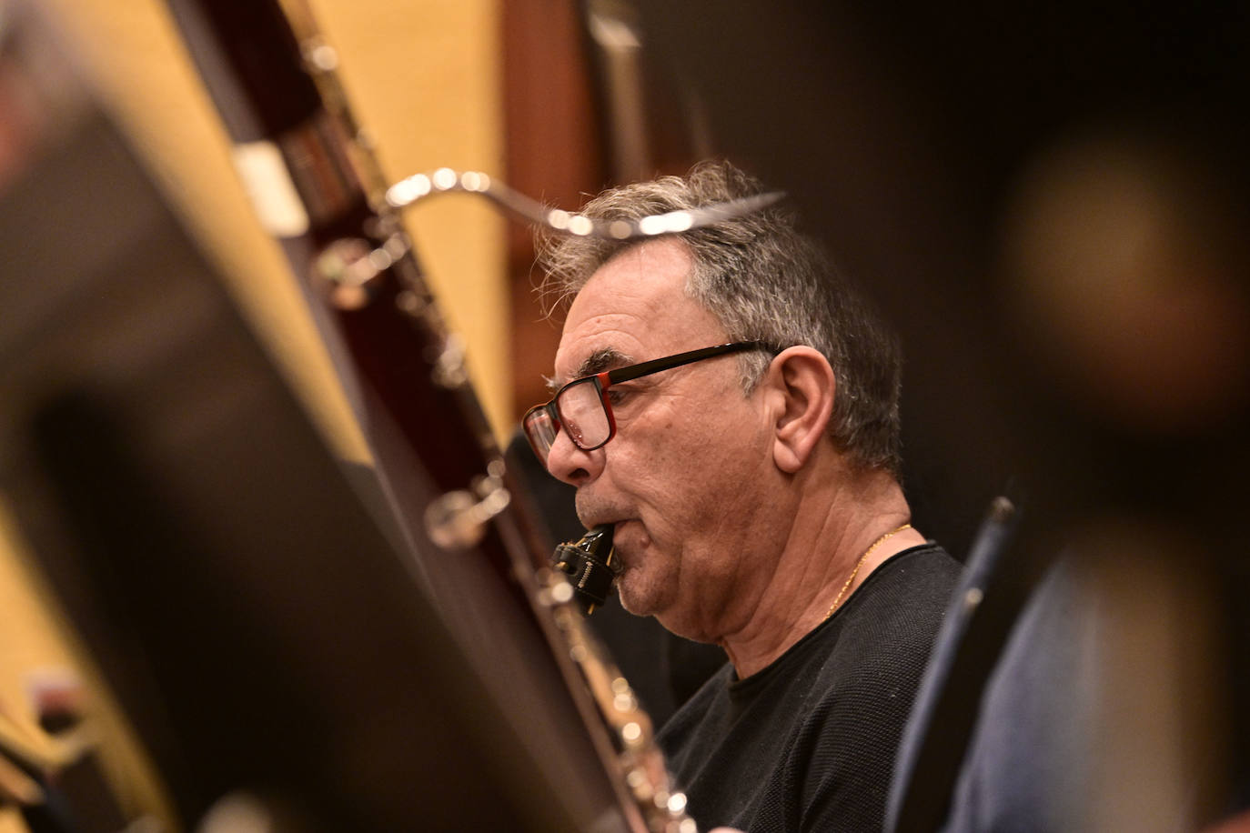 Así ha sido el ensayo de la orquesta en Miramon